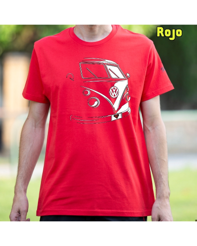 Camiseta hombre T1 Furgo- manga corta