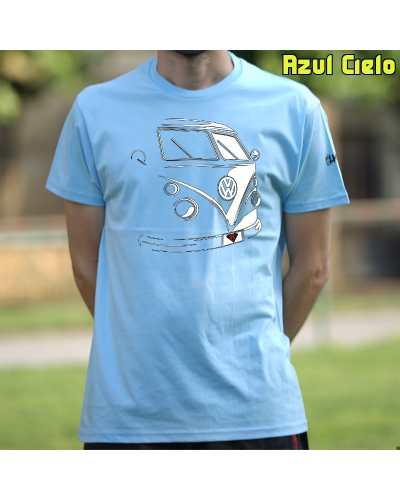 Camiseta hombre T1 Furgo- manga corta
