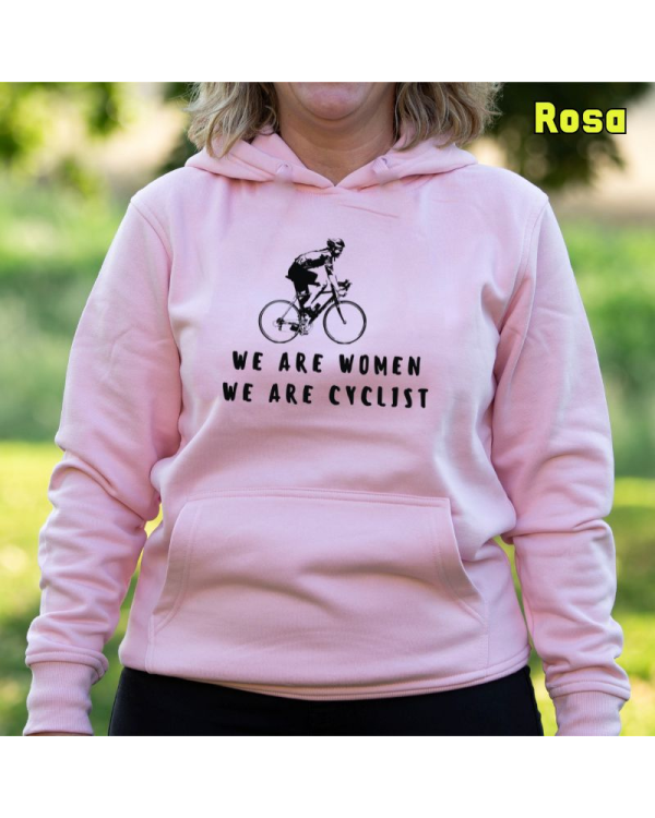 MUJER Y CICLISTA