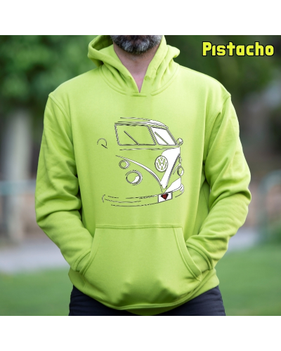 Sudadera hombre con capucha Nami