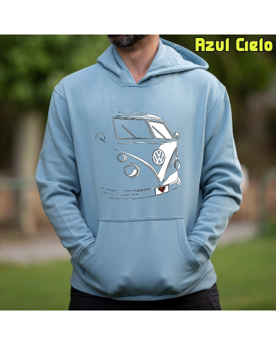 Sudadera hombre con capucha Nami