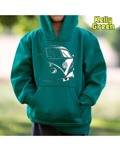 Sudadera niño con capucha-T1 Furgo