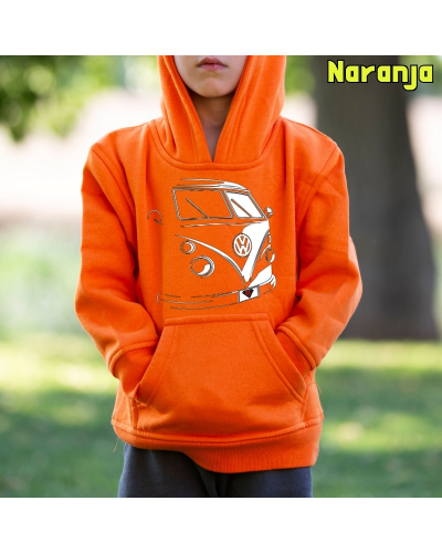 Sudadera niño con capucha-T1 Furgo