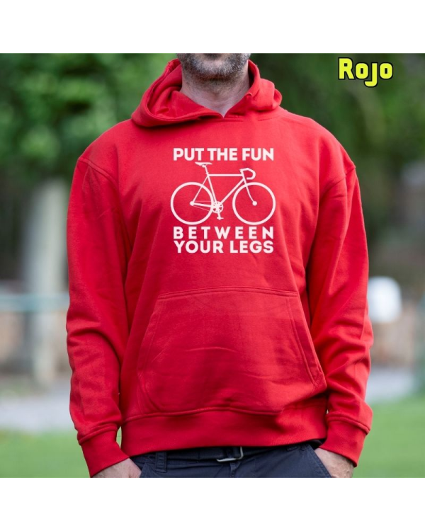 Sudadera hombre con capucha PUT THE FUN  La Kamiseta K Buskas