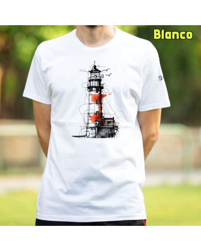 Camiseta hombre El Faro- manga corta