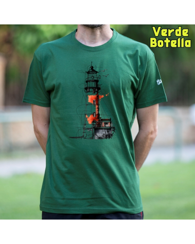 Camiseta hombre El Faro- manga corta