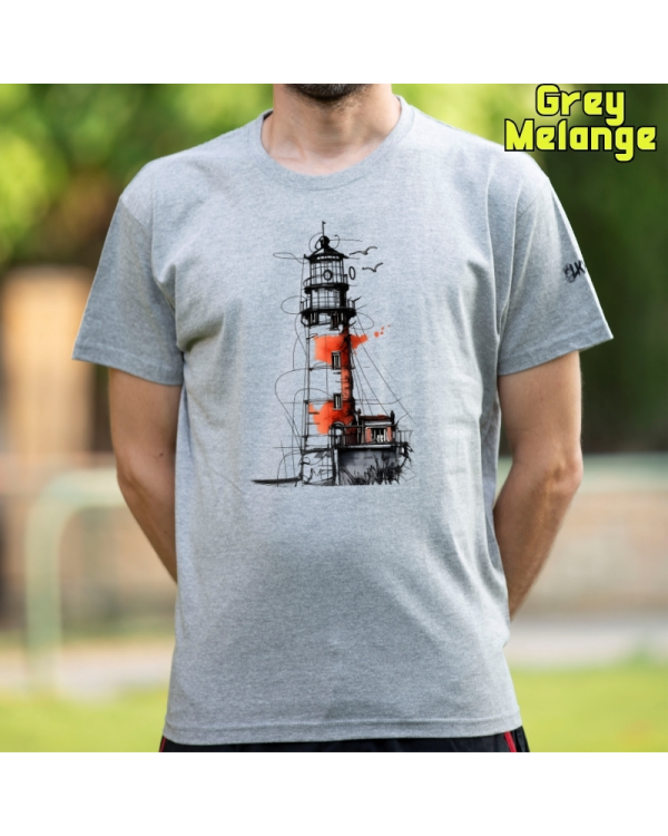 Camiseta hombre El Faro- manga corta