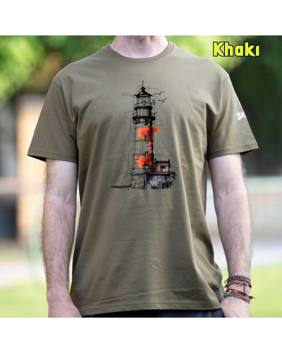 Camiseta hombre El Faro- manga corta