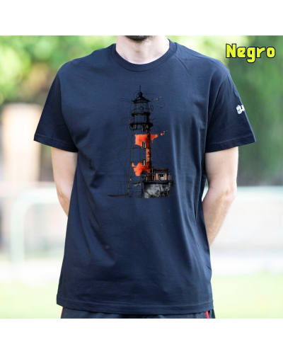 Camiseta hombre El Faro- manga corta
