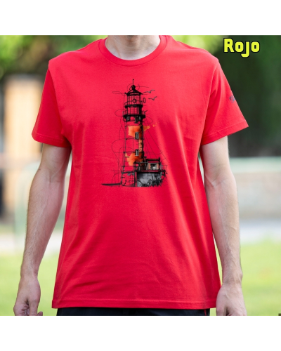 Camiseta hombre El Faro- manga corta
