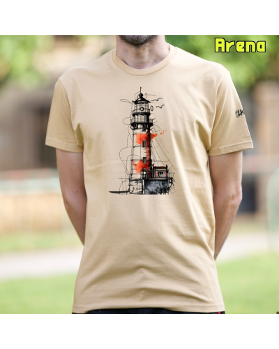 Camiseta hombre El Faro- manga corta