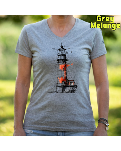 Camiseta Mujer Manga Corta -El Faro