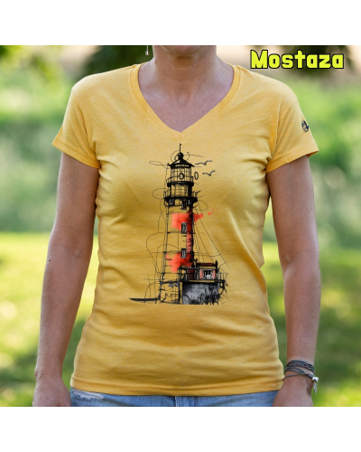 Camiseta Mujer Manga Corta -El Faro