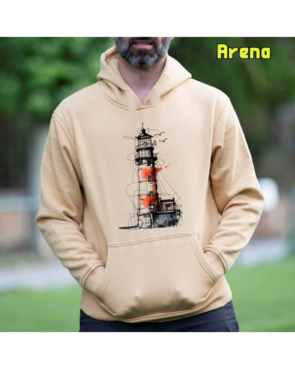 Sudadera hombre con capucha El Faro