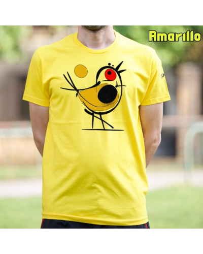 Camiseta hombre Pajarito - manga corta