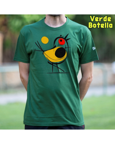 Camiseta hombre Pajarito - manga corta
