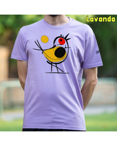 Camiseta hombre Pajarito - manga corta