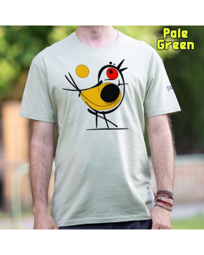 Camiseta hombre Pajarito - manga corta