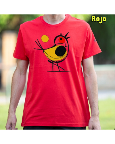 Camiseta hombre Pajarito - manga corta