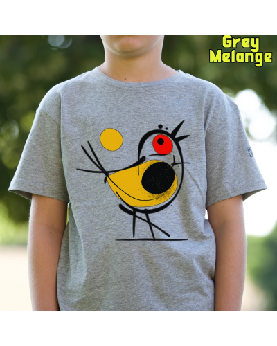 Camiseta niño manga corta - Pajarito