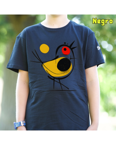 Camiseta niño manga corta - Pajarito