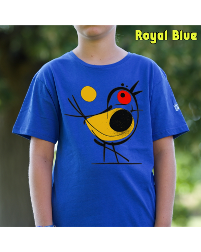Camiseta niño manga corta - Pajarito