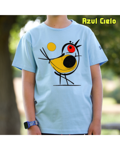 Camiseta niño manga corta - Pajarito