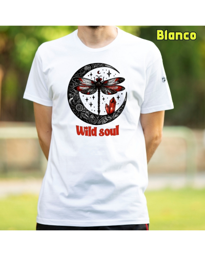 Camiseta hombre manga corta - Wild Soul