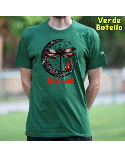 Camiseta hombre manga corta - Wild Soul
