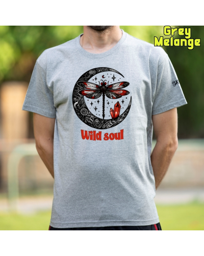 Camiseta hombre manga corta - Wild Soul