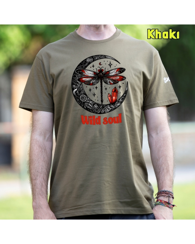 Camiseta hombre manga corta - Wild Soul