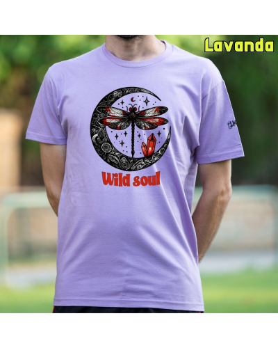 Camiseta hombre manga corta - Wild Soul