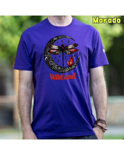 Camiseta hombre manga corta - Wild Soul