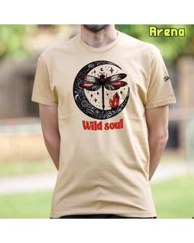 Camiseta hombre manga corta - Wild Soul