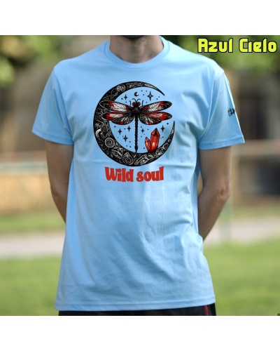 Camiseta hombre manga corta - Wild Soul