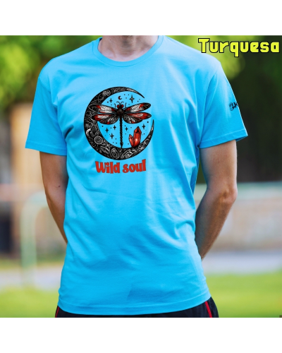 Camiseta hombre manga corta - Wild Soul