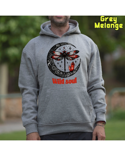 Sudadera hombre con capucha - Wild Soul
