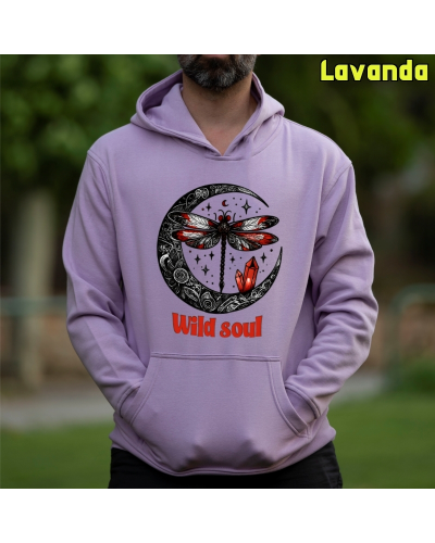 Sudadera hombre con capucha - Wild Soul