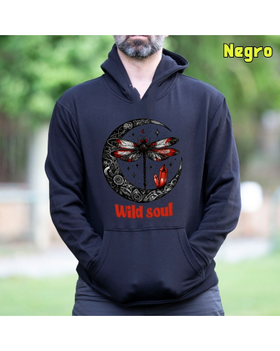 Sudadera hombre con capucha - Wild Soul