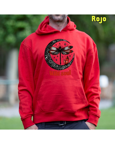 Sudadera hombre con capucha - Wild Soul