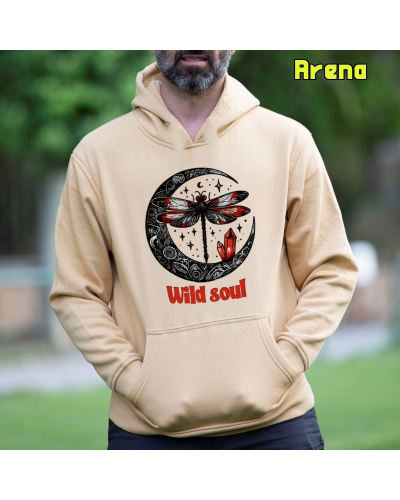 Sudadera hombre con capucha - Wild Soul