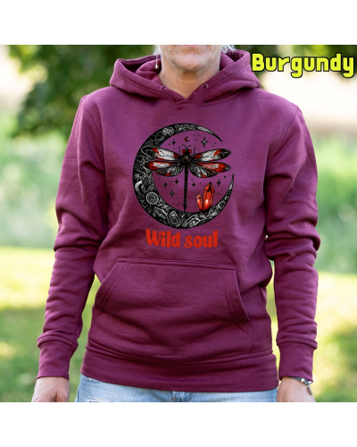 Sudadera mujer con capucha Wild Sound