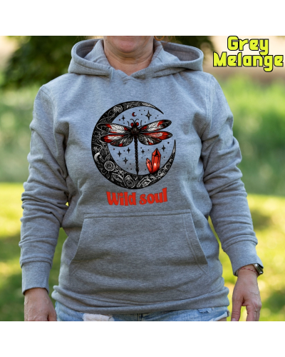 Sudadera mujer con capucha - Wild Soul
