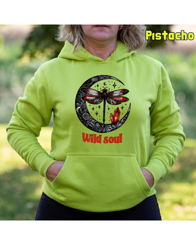 Sudadera mujer con capucha Wild Sound
