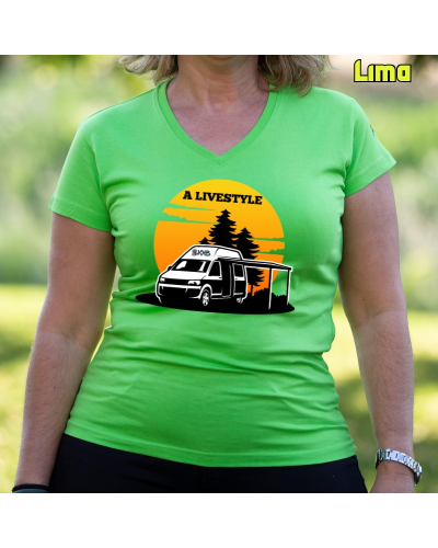 Camiseta Mujer A Livestyle - manga corta