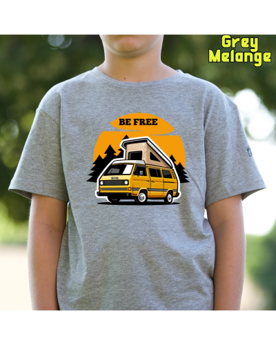 Camiseta niño Be Free - manga corta