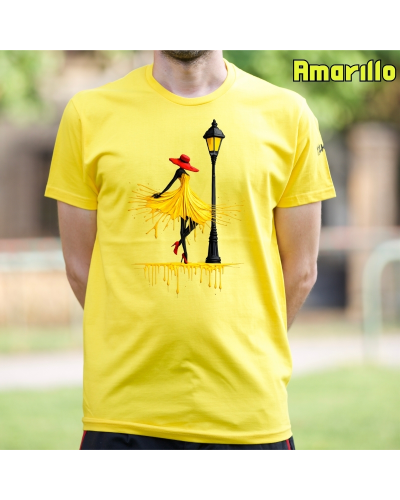 Camiseta hombre Yellow - manga corta