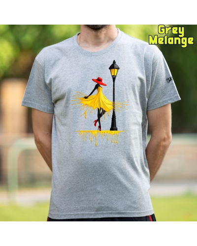 Camiseta hombre Yellow - manga corta