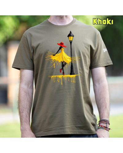 Camiseta hombre Yellow - manga corta