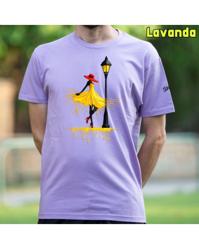 Camiseta hombre Yellow - manga corta